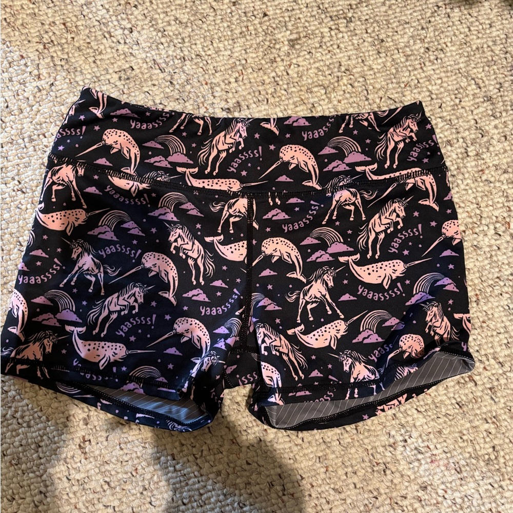 I am becoming workout shorts